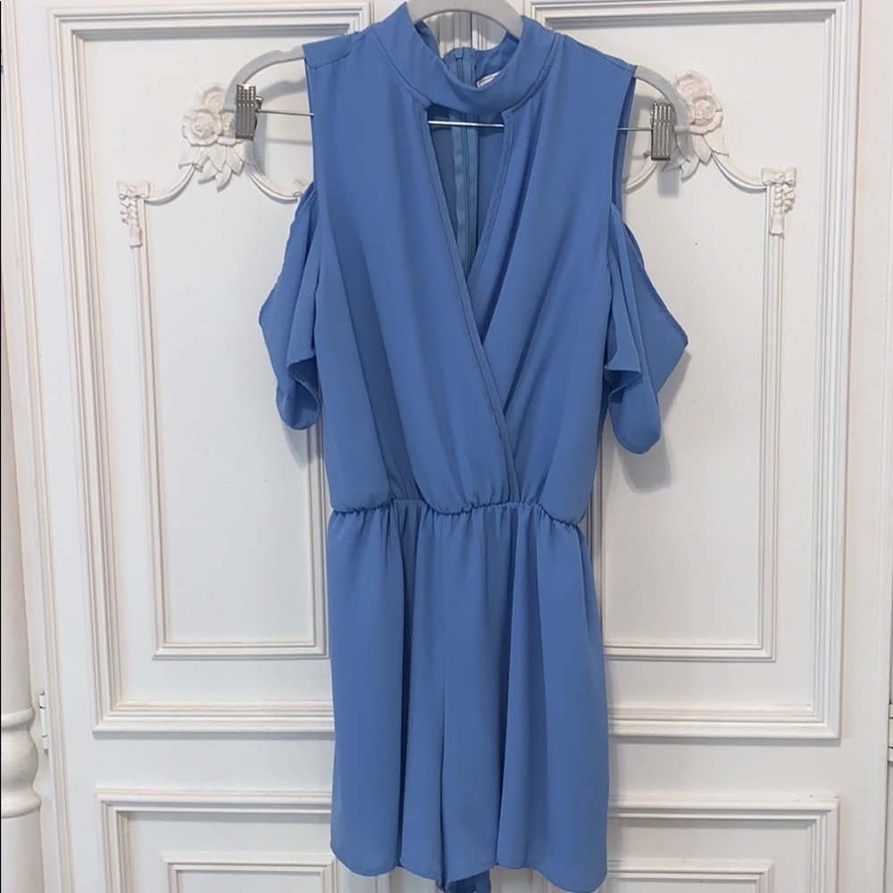 Blue romper